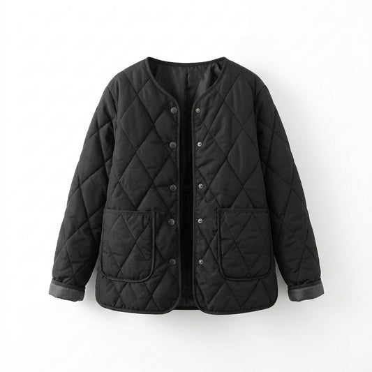Mens Outlet House - Kahal | Quilted Collarless Jacket Women