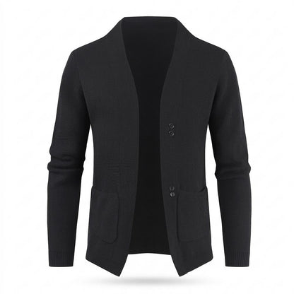 Mens Outlet House - Sasel | Buttoned Structured Knit Cardigan Men