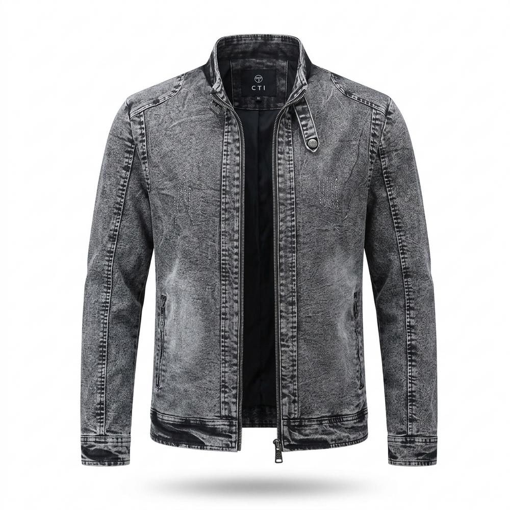 Mens Outlet House - Vaser | Washed Zip-Up Jacket Men