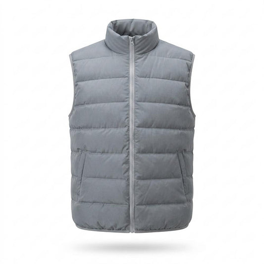 Mens Outlet House - Zemor | Quilted Zip-Up Vest Unisex