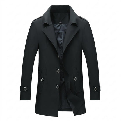 Mens Outlet House - Cator | Single-Breasted Lined Coat Men