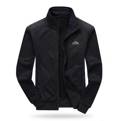 Mens Outlet House - Yoram | Zip-Up Stand-Collar Jacket Men