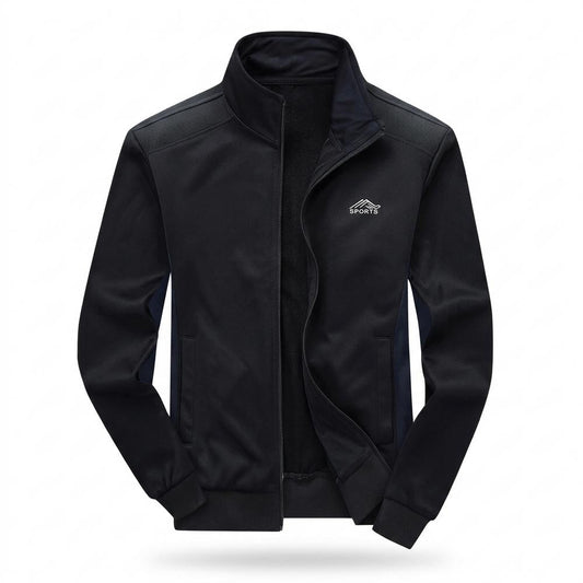 Mens Outlet House - Yoram | Zip-Up Stand-Collar Jacket Men