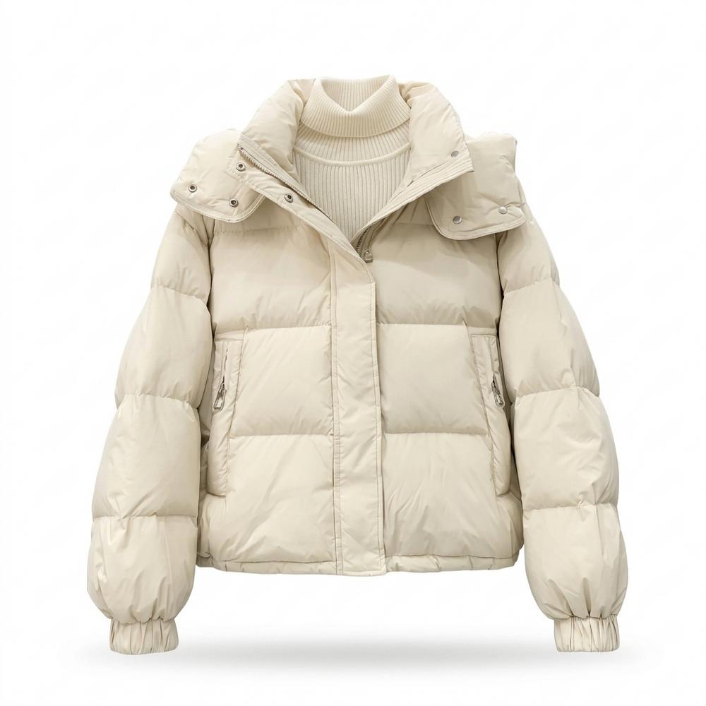 Mens Outlet House - Zafod | Padded Cropped Jacket Women