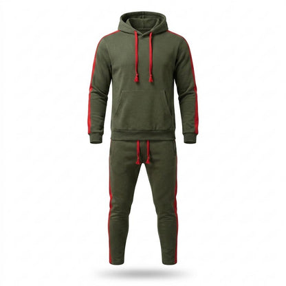 Mens Outlet House - Lamer | Striped Hooded Suit Men