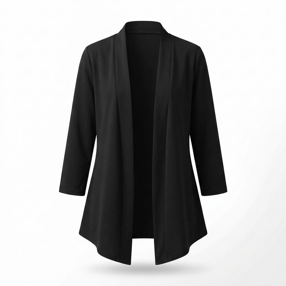 Mens Outlet House - Nivin | Open-Front Shawl Collar Cardigan Women