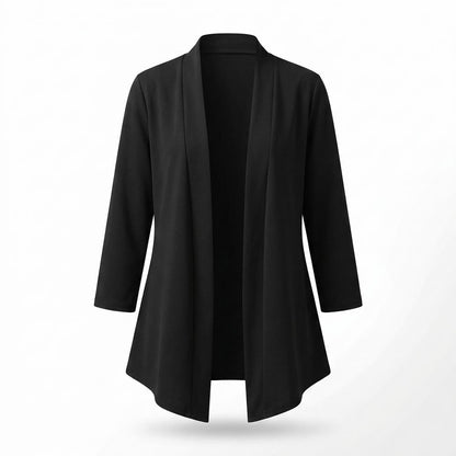 Mens Outlet House - Nivin | Open-Front Shawl Collar Cardigan Women