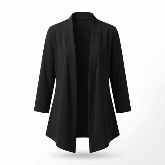 Mens Outlet House - Nivin | Open-Front Shawl Collar Cardigan Women
