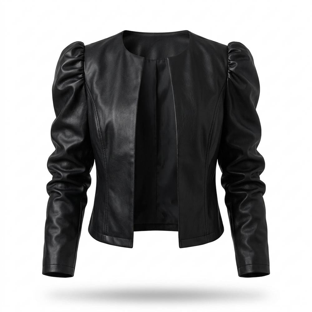 Mens Outlet House - Coler | Puff-Sleeve Collarless Jacket Women