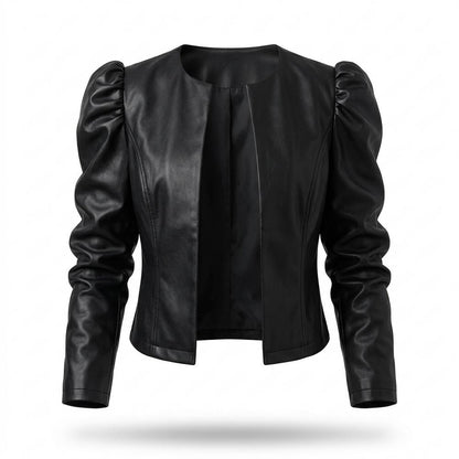 Mens Outlet House - Coler | Puff-Sleeve Collarless Jacket Women