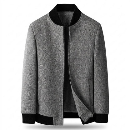 Mens Outlet House - Viram | Patterned Zip-Up Jacket Men