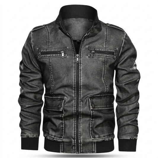 Mens Outlet House - Armer | Washed Zip-Up Jacket Men