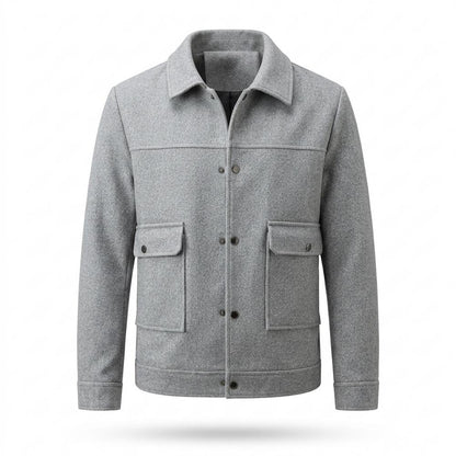 Mens Outlet House - Tamer | Heathered Four-Pocket Jacket Men