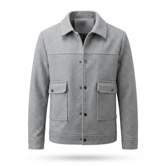 Mens Outlet House - Tamer | Heathered Four-Pocket Jacket Men