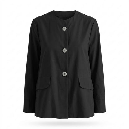 Mens Outlet House - Tizan | Collarless Button-Front Jacket Women
