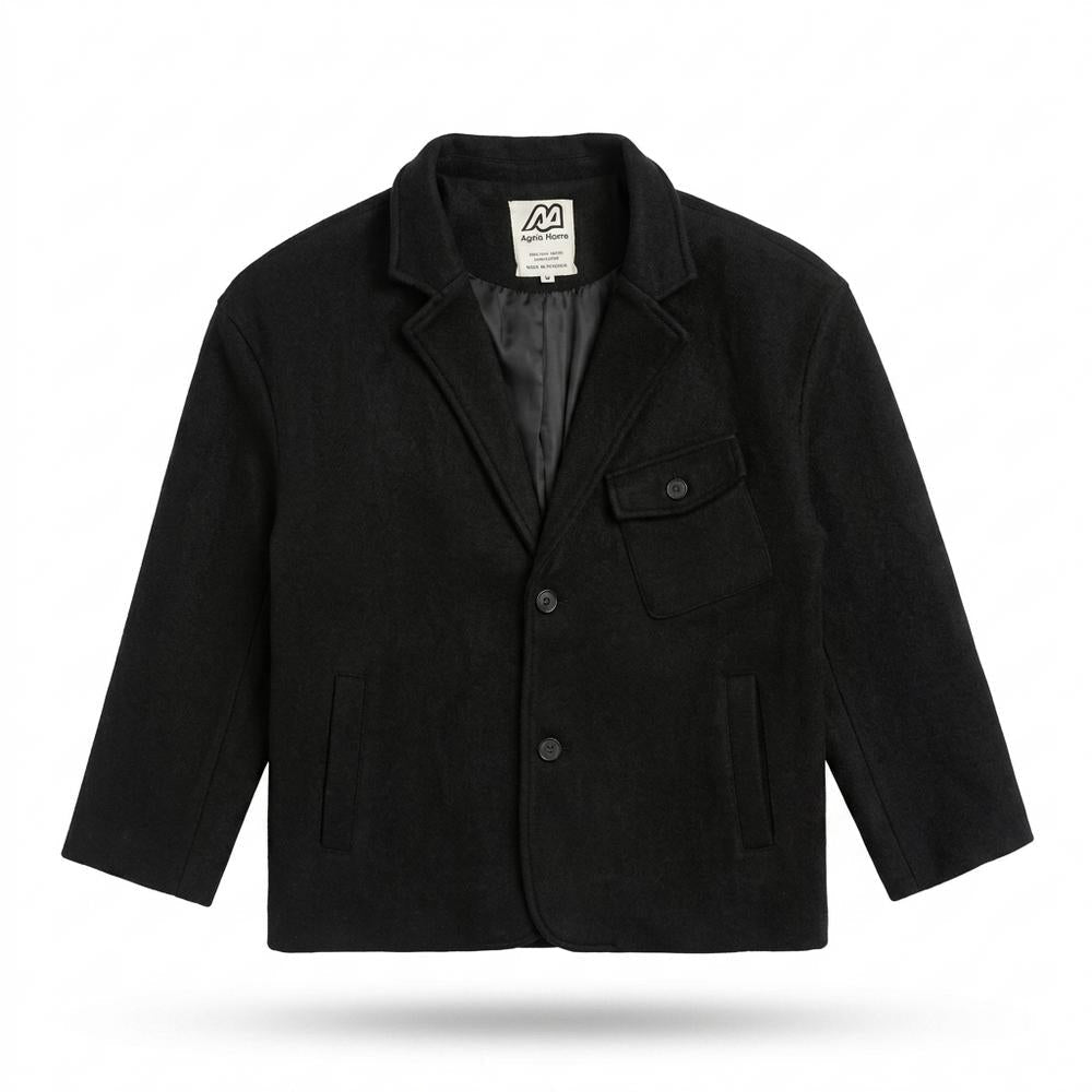 Mens Outlet House - Talar | Textured Single-Breasted Jacket Unisex