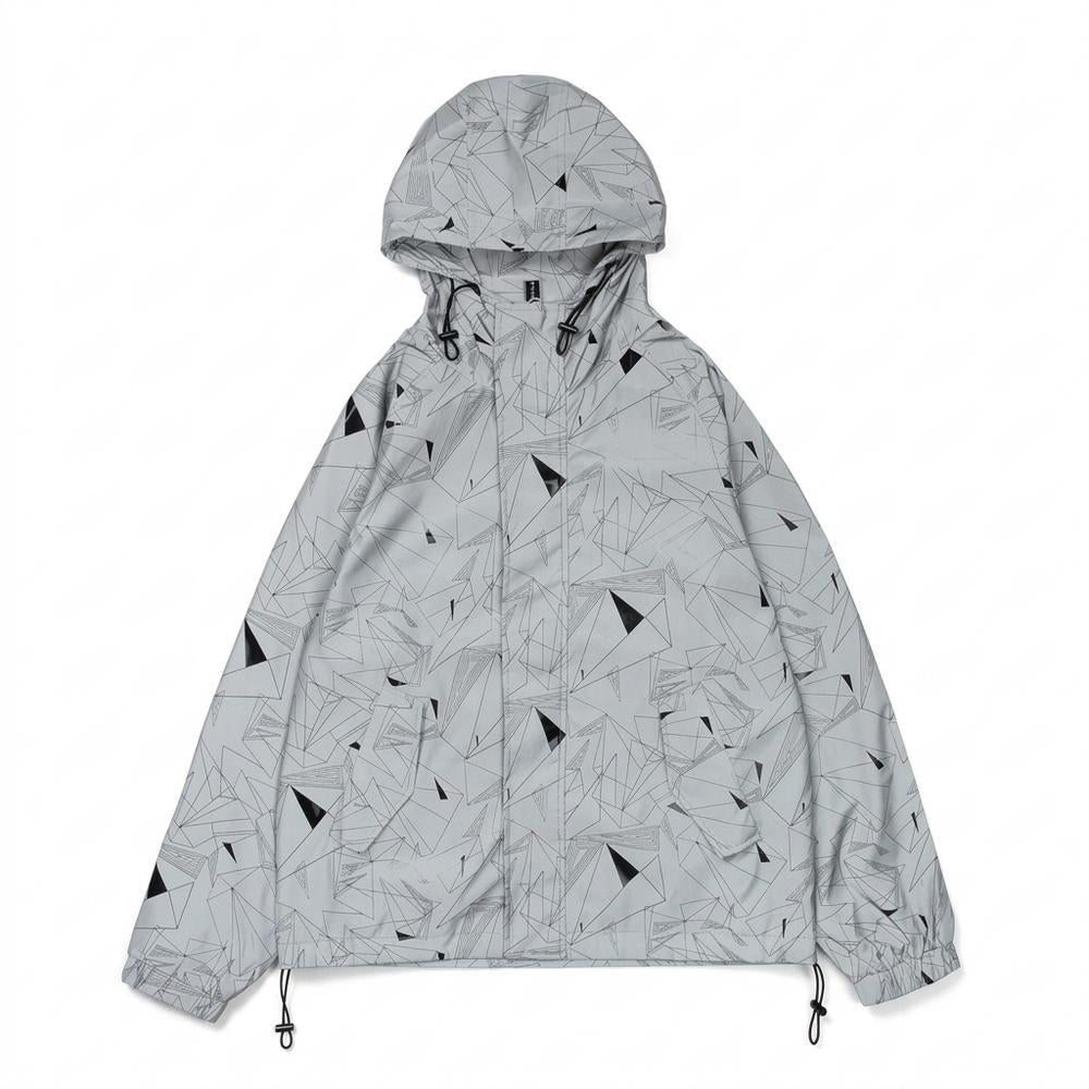 Mens Outlet House - Lotor | Reflective Graphic-Print Jacket Unisex