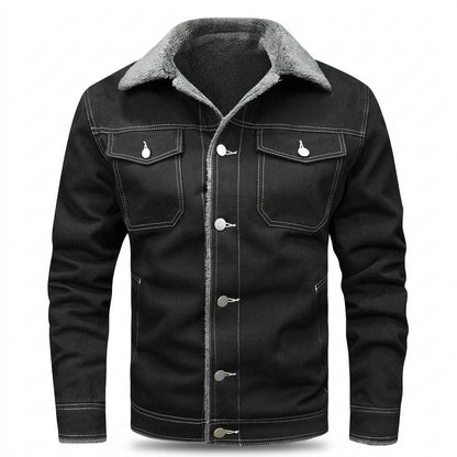 Mens Outlet House - Sasin | Lined Button-Front Jacket Men