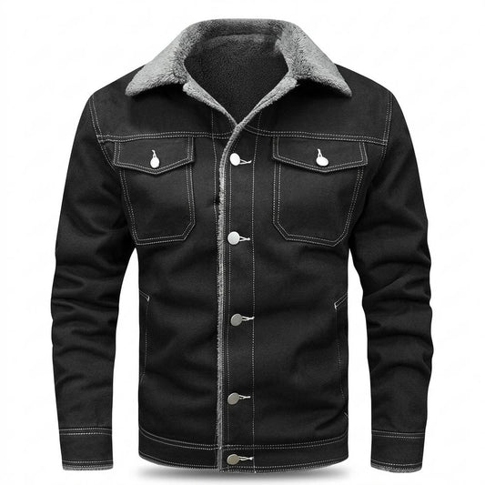 Mens Outlet House - Sasin | Lined Button-Front Jacket Men