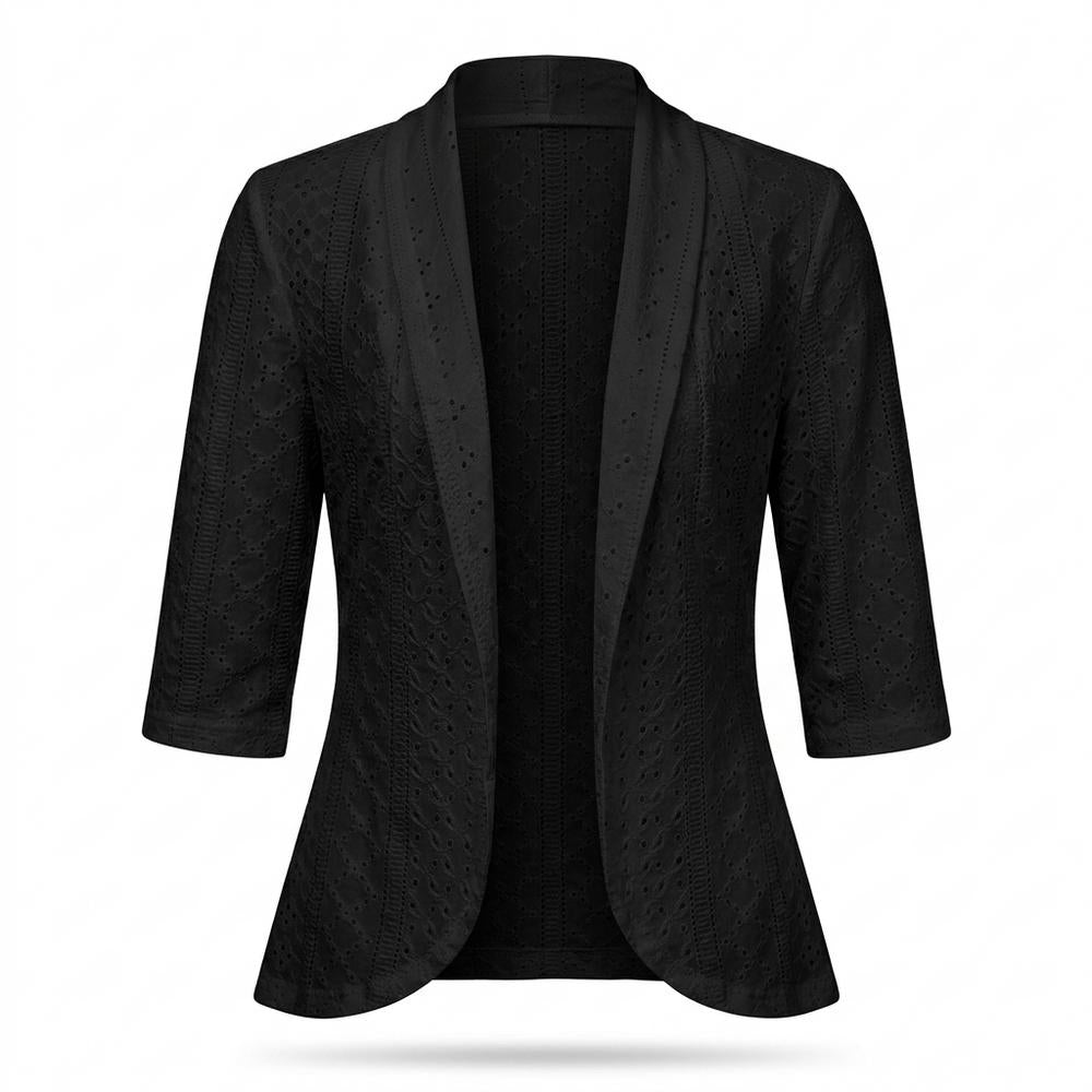 Mens Outlet House - Cazan | Eyelet Open-Front Blazer Women