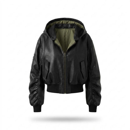 Mens Outlet House - Lesel | Hooded Reversible Jacket Women