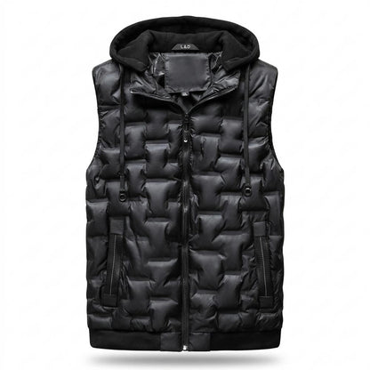 Mens Outlet House - Arsol | Quilted Hooded Vest Men