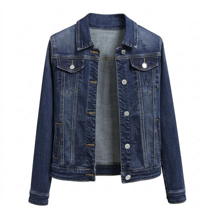 Mens Outlet House - Kesin | Washed Button-Front Denim Jacket Women