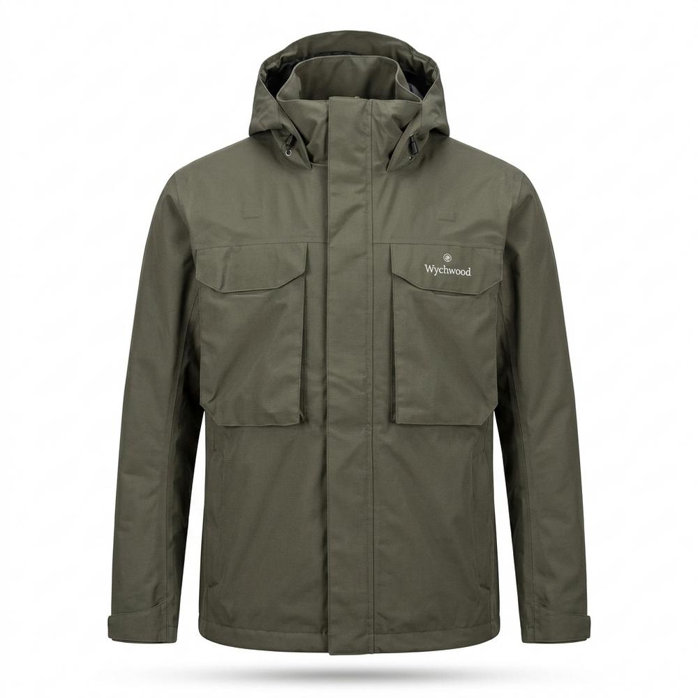 Mens Outlet House - Kerel | Hooded Multi-Pocket Jacket Unisex