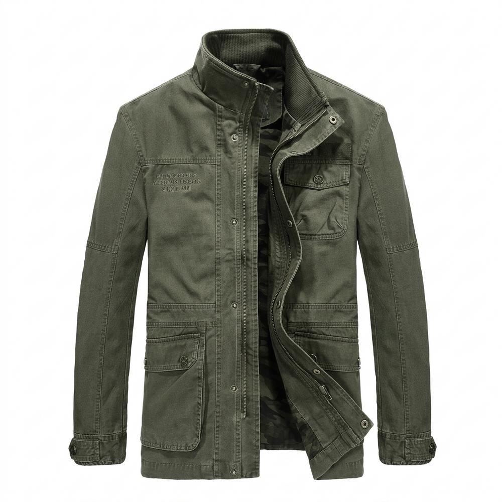 Mens Outlet House - Karel | Stand-Collar Lined Jacket Men
