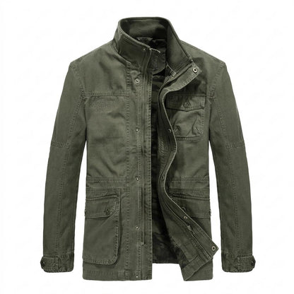 Mens Outlet House - Karel | Stand-Collar Lined Jacket Men