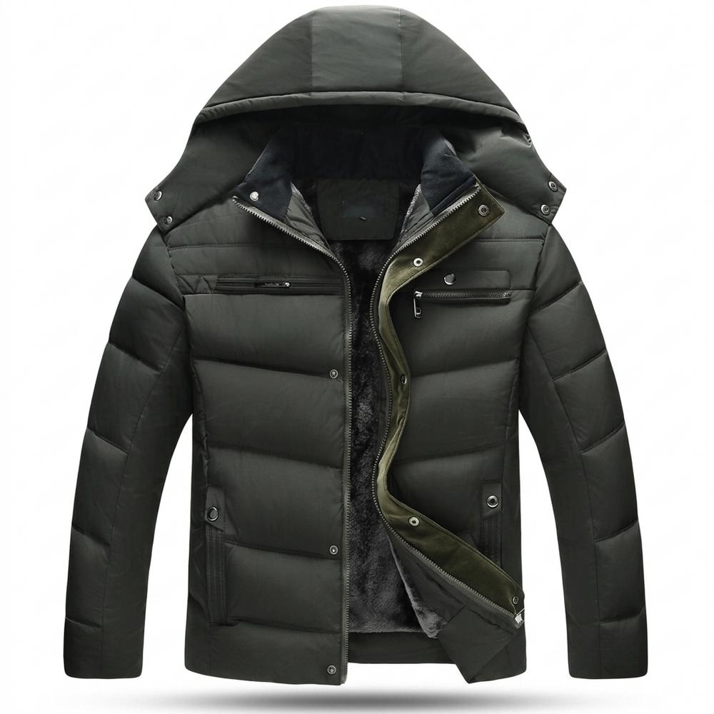 Mens Outlet House - Lasil | Hooded Quilted Jacket Men