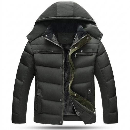 Mens Outlet House - Lasil | Hooded Quilted Jacket Men