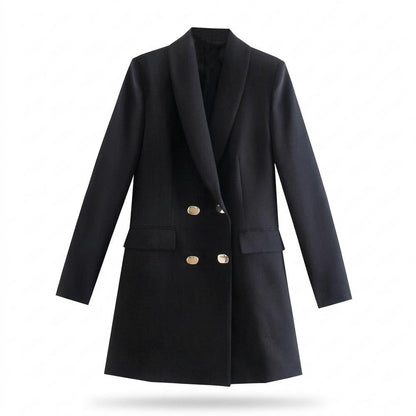 Mens Outlet House - Kasin | Double-Breasted Shawl Collar Blazer Women