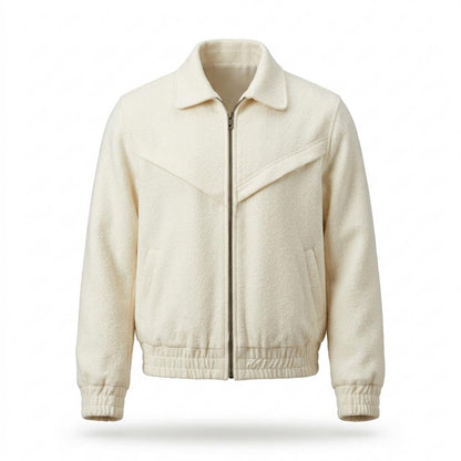 Mens Outlet House - Lolev | Zip-Up Textured Jacket Men