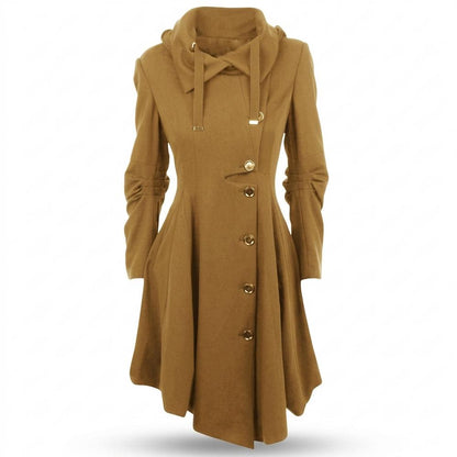 Mens Outlet House - Vesen | Asymmetrical Hooded Coat Women