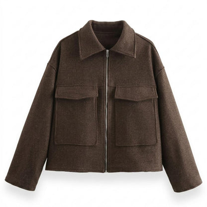 Mens Outlet House - Rirel | Zip-Up Collared Jacket Women