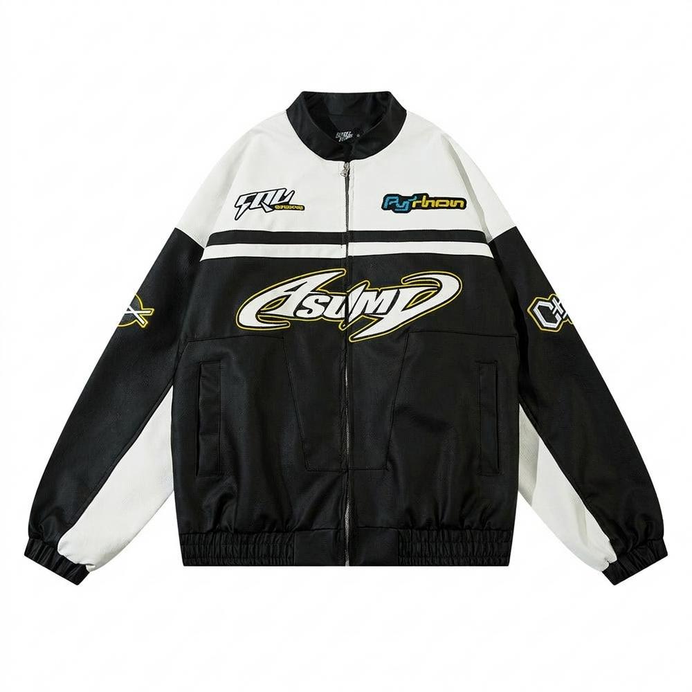Mens Outlet House - Tilar | Color-Block Zip-Up Jacket Unisex