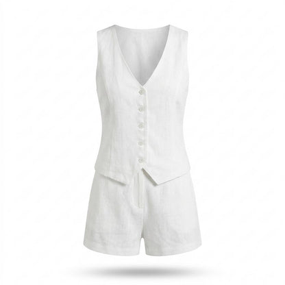 Mens Outlet House - Yopim | Two-Piece Button-Front Suit Women