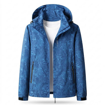 Mens Outlet House - Munes | Patterned Hooded Jacket Men