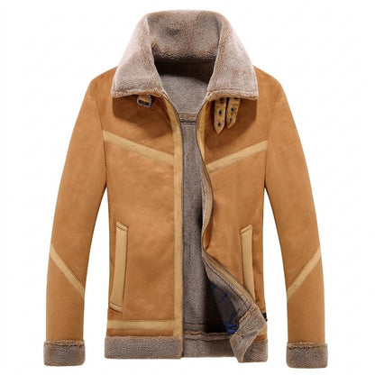 Mens Outlet House - Davan | Shearling-Lined Zip-Up Jacket Men