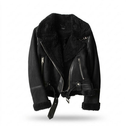 Mens Outlet House - Levin | Shearling-Lined Asymmetrical Jacket Women