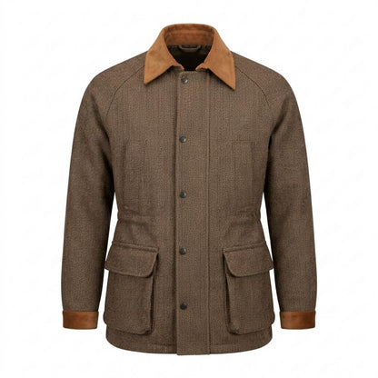 Mens Outlet House - Yinem | Herringbone Lined Jacket Men