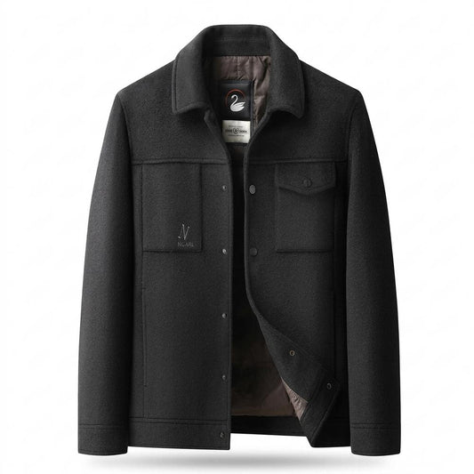 Mens Outlet House - Demur | Button-Up Collared Jacket Men