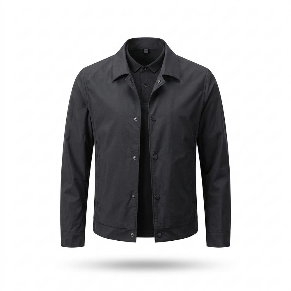 Mens Outlet House - Zemir | Button-Front Collared Jacket Men