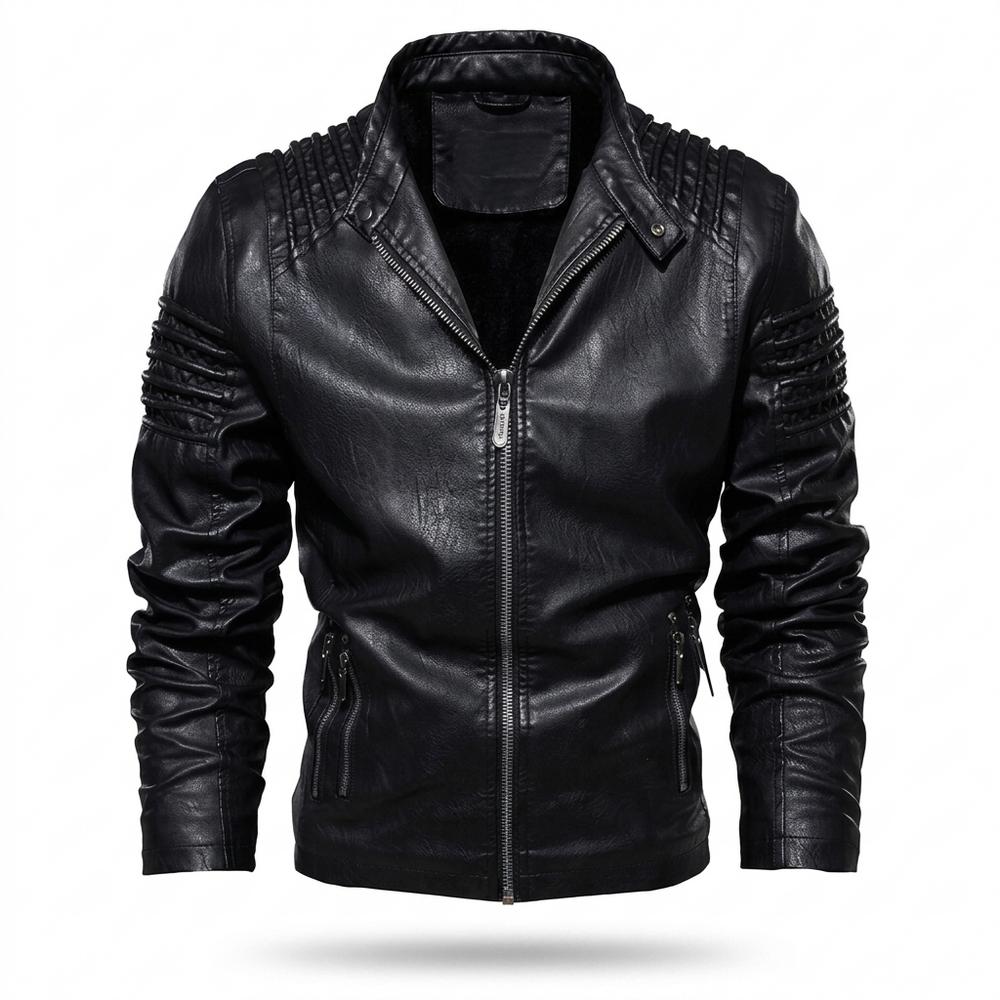 Mens Outlet House - Lymin | Lined Quilted Leather Jacket Men