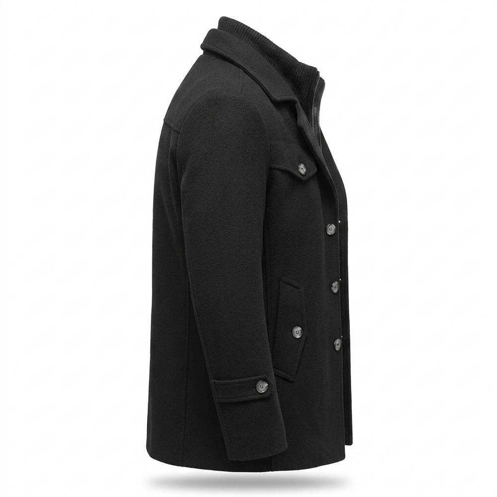 Mens Outlet House - Lamel | Wool-Blend Single-Breasted Coat Men