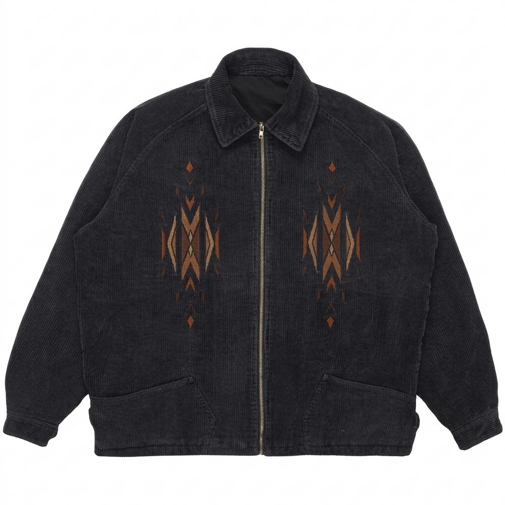 Mens Outlet House - Camon | Corduroy Embroidered Jacket Unisex