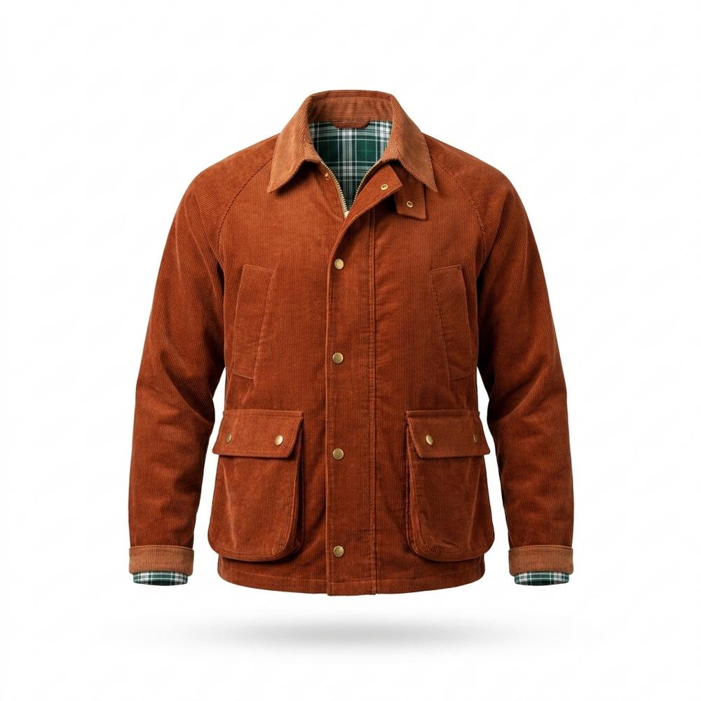 Mens Outlet House - Kasen | Corduroy Lined Jacket Men