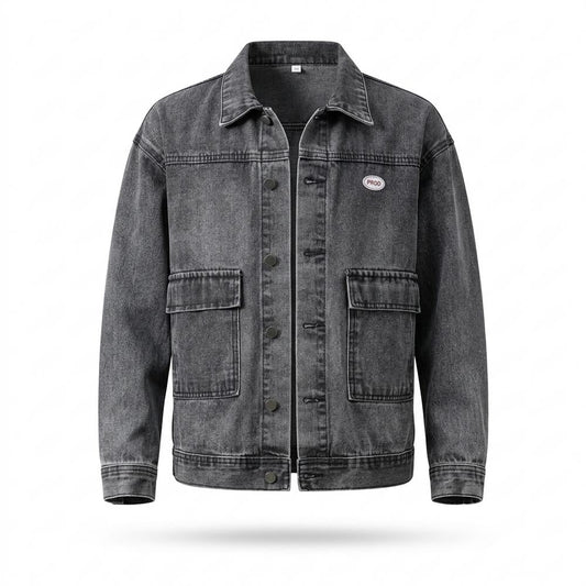 Mens Outlet House - Dalor | Washed Buttoned Denim Jacket Men