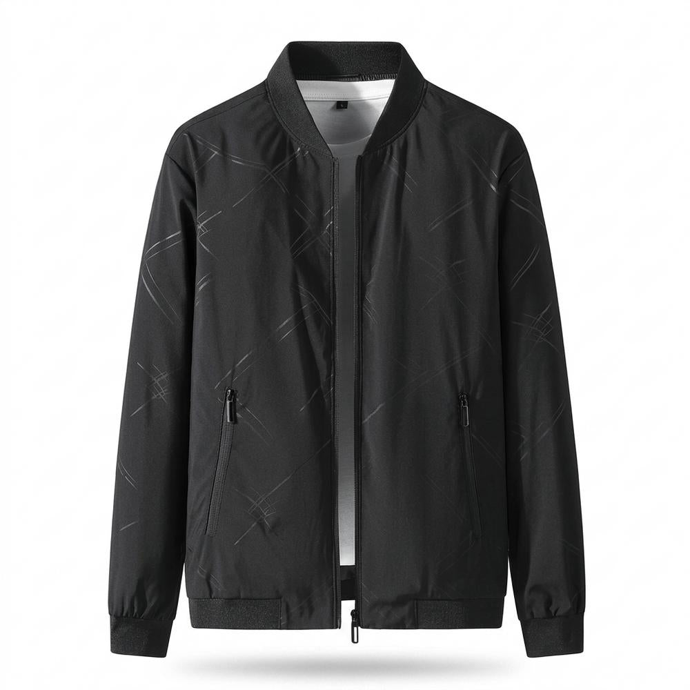 Mens Outlet House - Nerel | Zip-Up Patterned Jacket Men